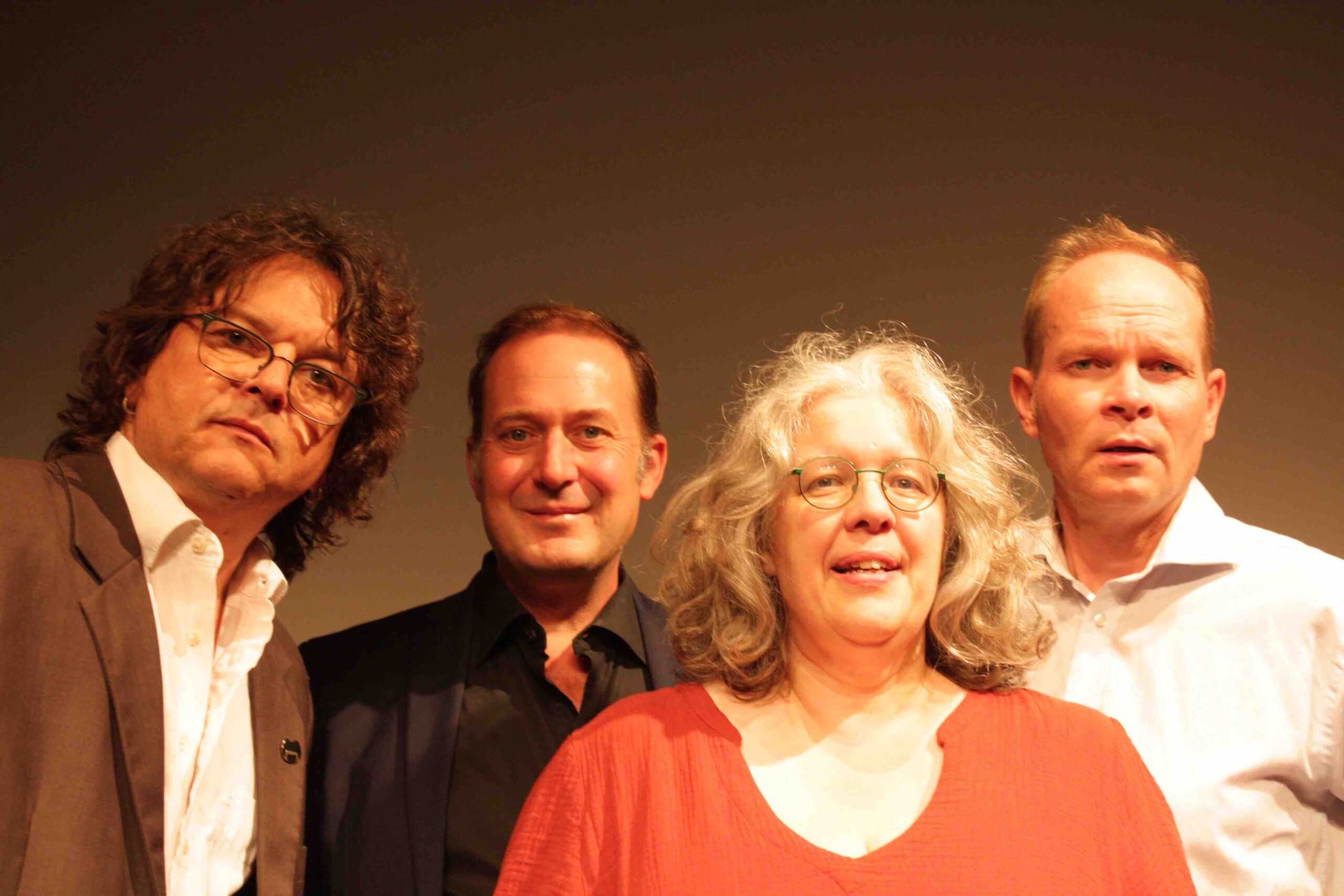 Die Comedy-Company: Lars-Wätzold, Michael-Zalejksi, Katrin-Richter und Stefan-Graen