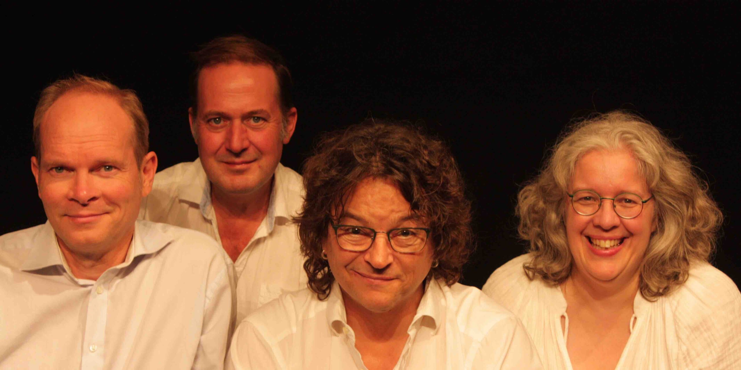 Die Comedy-Company: Stefan-Graen, Michael-Zalejksi, Lars-Wätzold und Katrin-Richter